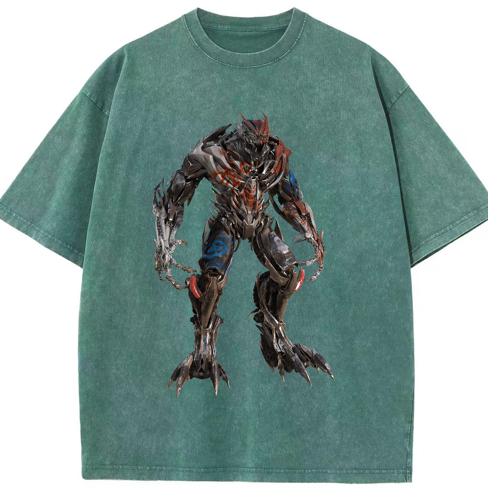 （画像用） Transformers トランスフォーマー 綿100% ヴィンテージ風 半袖Tシャツ（フロントプリント）